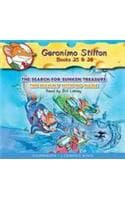 Cover of Geronimo Stilton #25-26: The Search for Sunken Treasure / The Mummy with No Name - Audio Library Edition