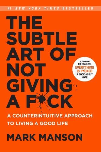 Cover of The Subtle Art of Not Giving a F*Ck