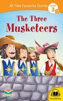Cover of The Three Musketeers Self Reading Story Book for 7-8 Years Old