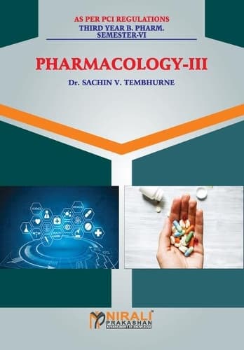 Cover of Pharmacology - III