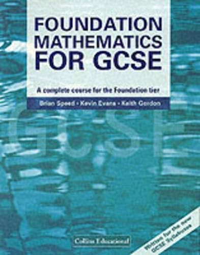 Cover of Foundation Mathematics for GCSE