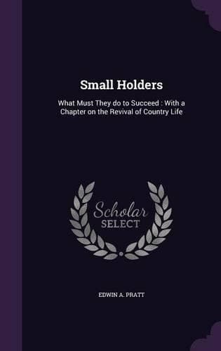 Cover of Small Holders
