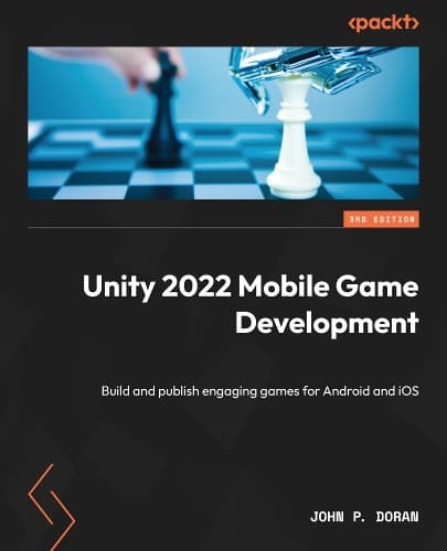 Cover of Unity 2022 Mobile Game Development