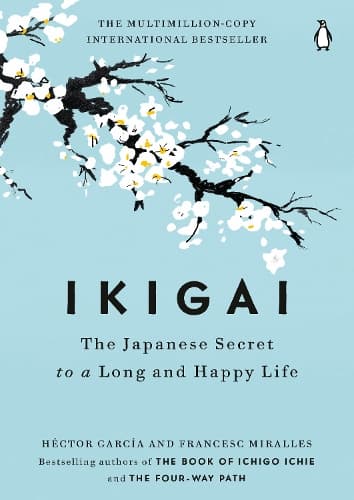 Cover of Ikigai: The Japanese Secret to a Long and Happy Life(English)
