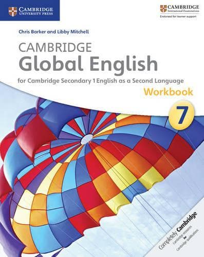 Cover of Cambridge Global English Workbook Stage 7