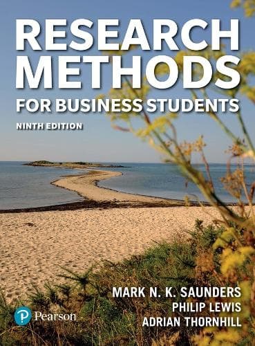 Cover of Research Methods for Business Students