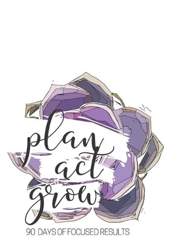 Cover of Plan Act Grow - 90 Days Of Focused Results
