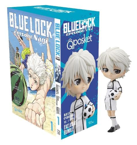 Cover of Blue Lock: Episode Nagi 1 + Exclusive Q Posket Figure
