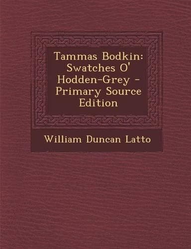 Cover of Tammas Bodkin