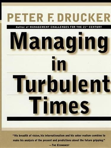 Cover of Managing in Turbulent Times