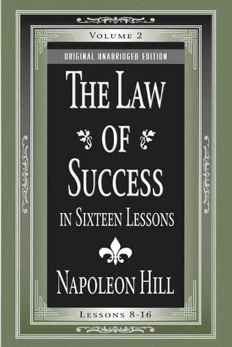 Cover of The Law of Success in Sixteen Lessons