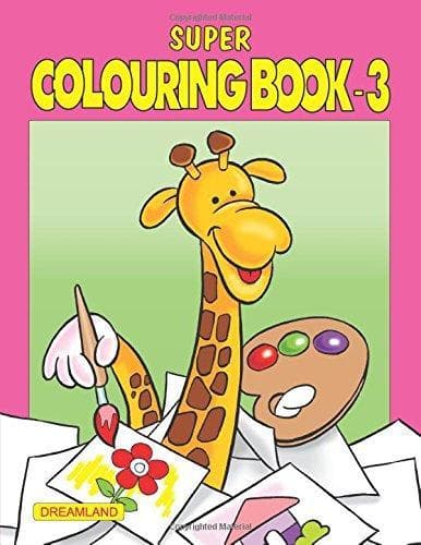 Cover of Super Colouring Book Part - 3