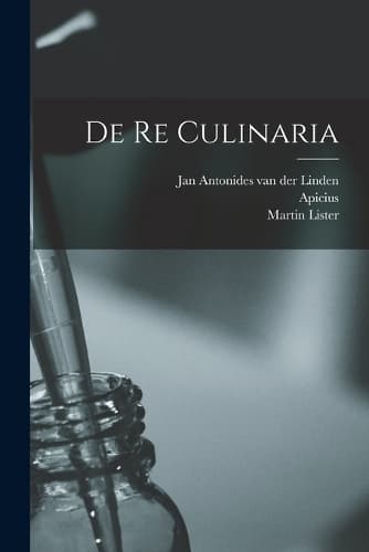 Cover of De Re Culinaria