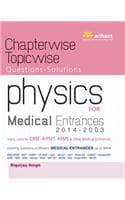 Cover of Chapterwise-Topicwise Questions-Solutions Physics for Medical Entrances
