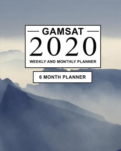 Cover of GAMSAT 2020 Weekly and Monthly Planner