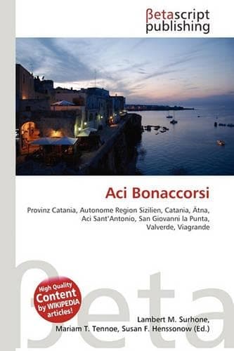 Cover of Aci Bonaccorsi