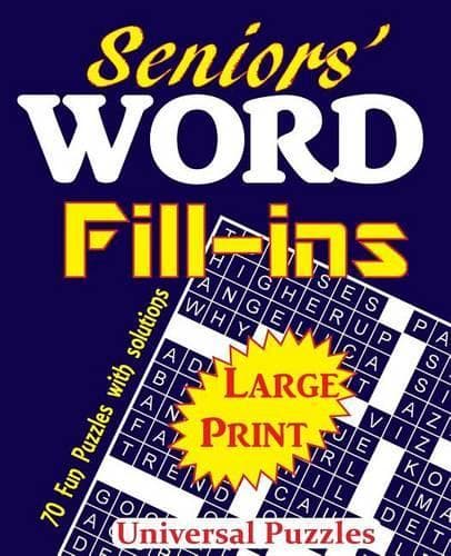 Cover of Seniors' Word Fill-ins