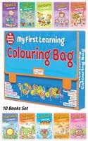 Cover of My First Learning Colouring Bag - Set of 10 Exciting Colouring Books