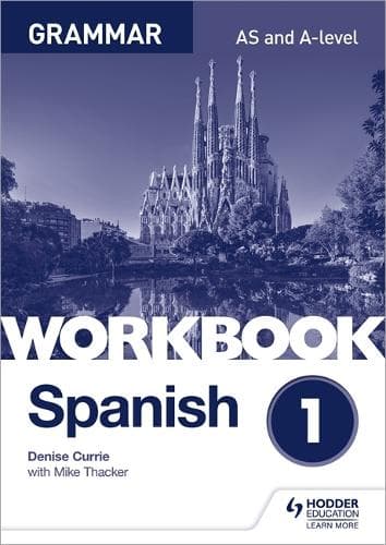 Cover of Spanish A-level Grammar Workbook 1