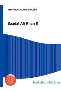 Cover of Saadat Ali Khan II: (English)