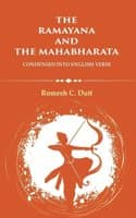 Cover of The Ramayana and The Mahabharata: Condensed into English Verse [Hardcover]