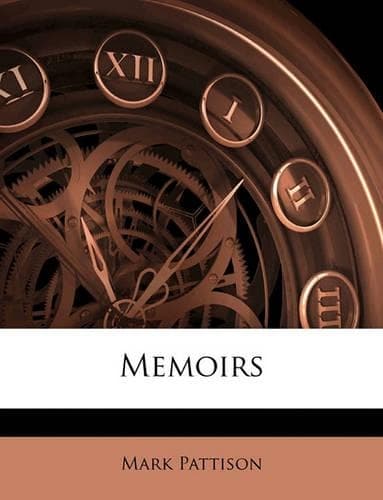 Cover of Memoirs