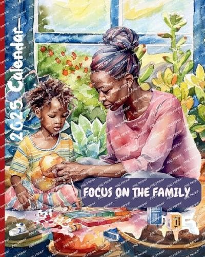 Cover of Focus on the Family 2025 Calendar