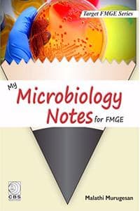 Cover of MY MICROBIOLOGY NOTES FOR FMGE (PB 2019)
