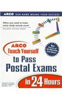 Cover of Arco Teach Yourself to Pass the Postal Service Exam in 24 Hours