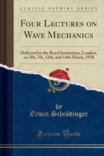 Cover of Four Lectures on Wave Mechanics
