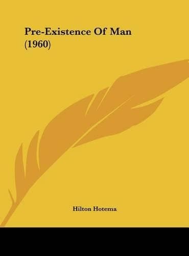 Cover of Pre-Existence of Man (1960)