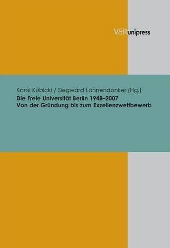 Cover of BeitrÃ¤ge zur Wissenschaftsgeschichte der Freien UniversitÃ¤t Berlin.