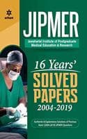 Cover of 16 Years' Jipmer Solved Papers