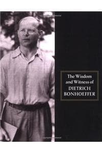 Cover of Wisdom and Witness Bonhoeffer