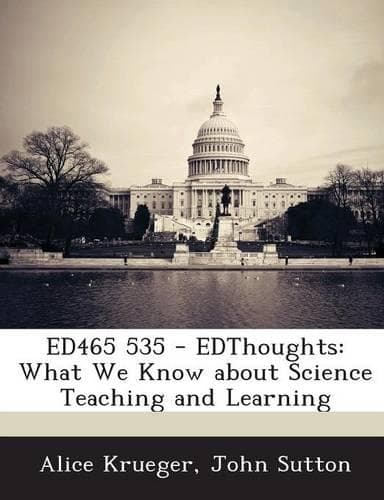 Cover of Ed465 535 - Edthoughts