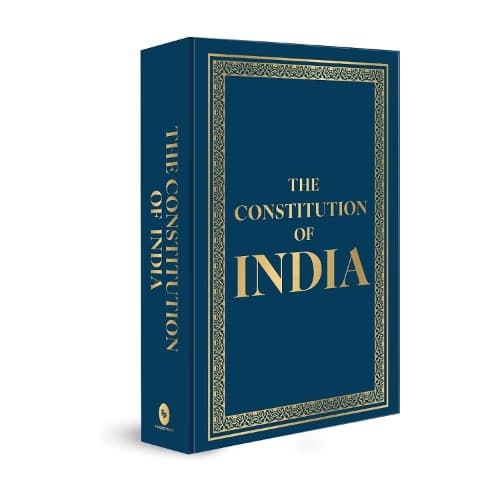 Cover of Constitution of India (Deluxe Hardbound Edition) , The