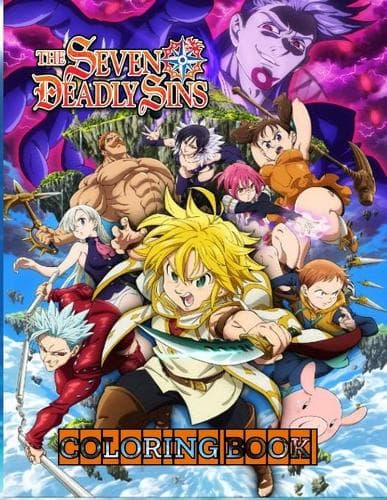 Cover of The Seven Deadly Sins Coloring Book