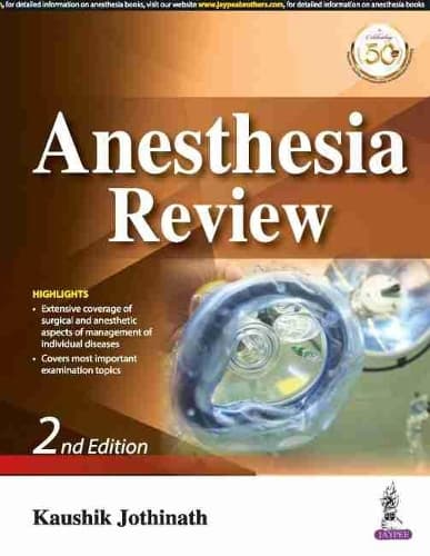 Cover of Anesthesia Review for DNB Students
