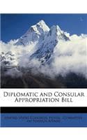 Cover of Diplomatic and Consular Appropriation Bill