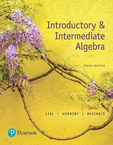 Cover of Introductory & Intermediate Algebra