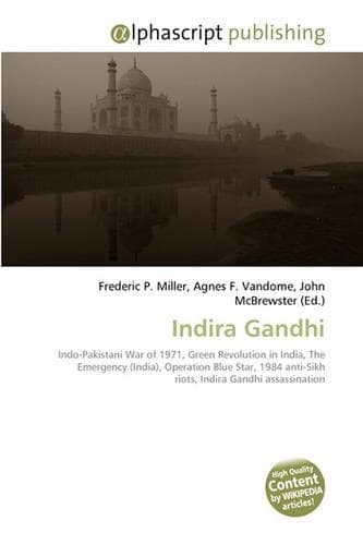 Cover of Indira Gandhi