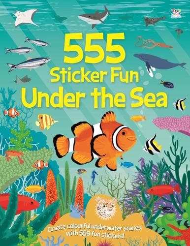 Cover of 555 Sticker Fun - Under the Sea Activity Book: (555 Sticker Fun)