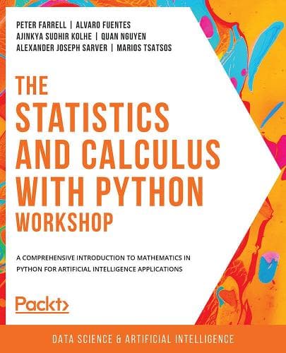 Cover of The Statistics and Calculus with Python Workshop