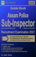 Cover of Guide Book to Assam Police Sub-Inspector (Un-Armed Branch, Male & Female, English) Recruitment Exam