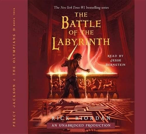 Cover of The Battle of the Labyrinth