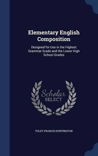 Cover of Elementary English Composition