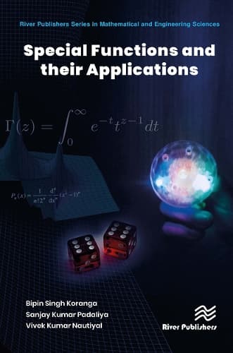 Cover of Special Functions and their Application