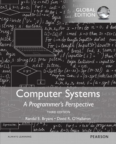 Cover of Computer Systems: A Programmer's Perspective, Global Edition