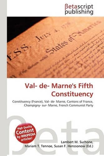 Cover of Val-de-Marne's Fifth Constituency
