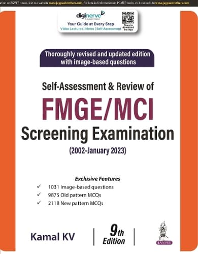 Cover of Self Assessment & Review of FMGE/MCI Screening Examination